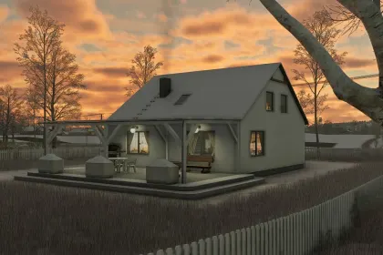 Сучасний Будинок Modern House EU для FS25 — Стильна Оселя на Вашій Фермі — 3