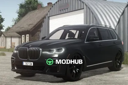 Автомобіль BMW X7 M50i для FS25 — 2