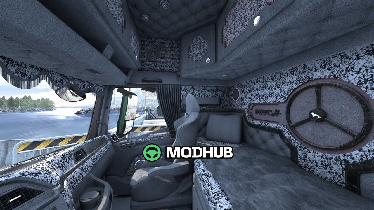 Interior MAN TGX Dutch Style v1.0 for ETS2