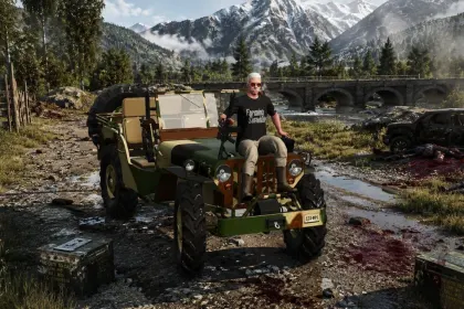 Армійський джип Army Jeep 400 HP 4x4 для Farming Simulator 25 — 3