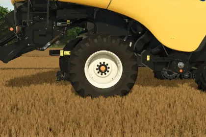Effektive Prefab New Holland Felgen für FS25 – Anpassbare Felgen und Naben — 1