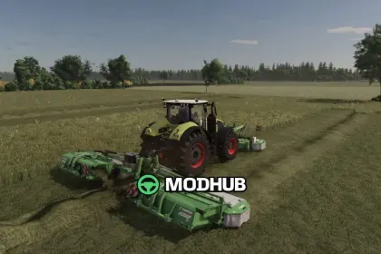 Об'єднувач валків Grass Windrow Merger v1.0 для FS25 — 3