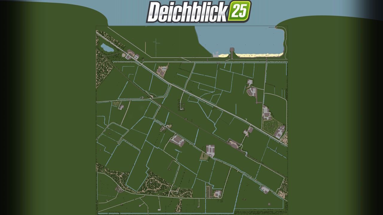 Карта Deichblick 25 для Farming Simulator 25
