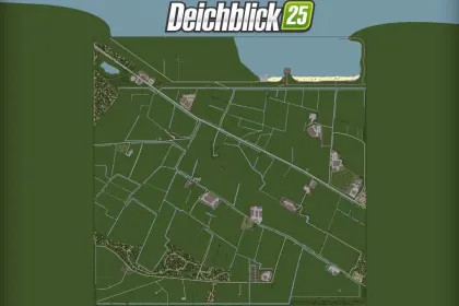 Карта Deichblick 25 для Farming Simulator 25 — 2
