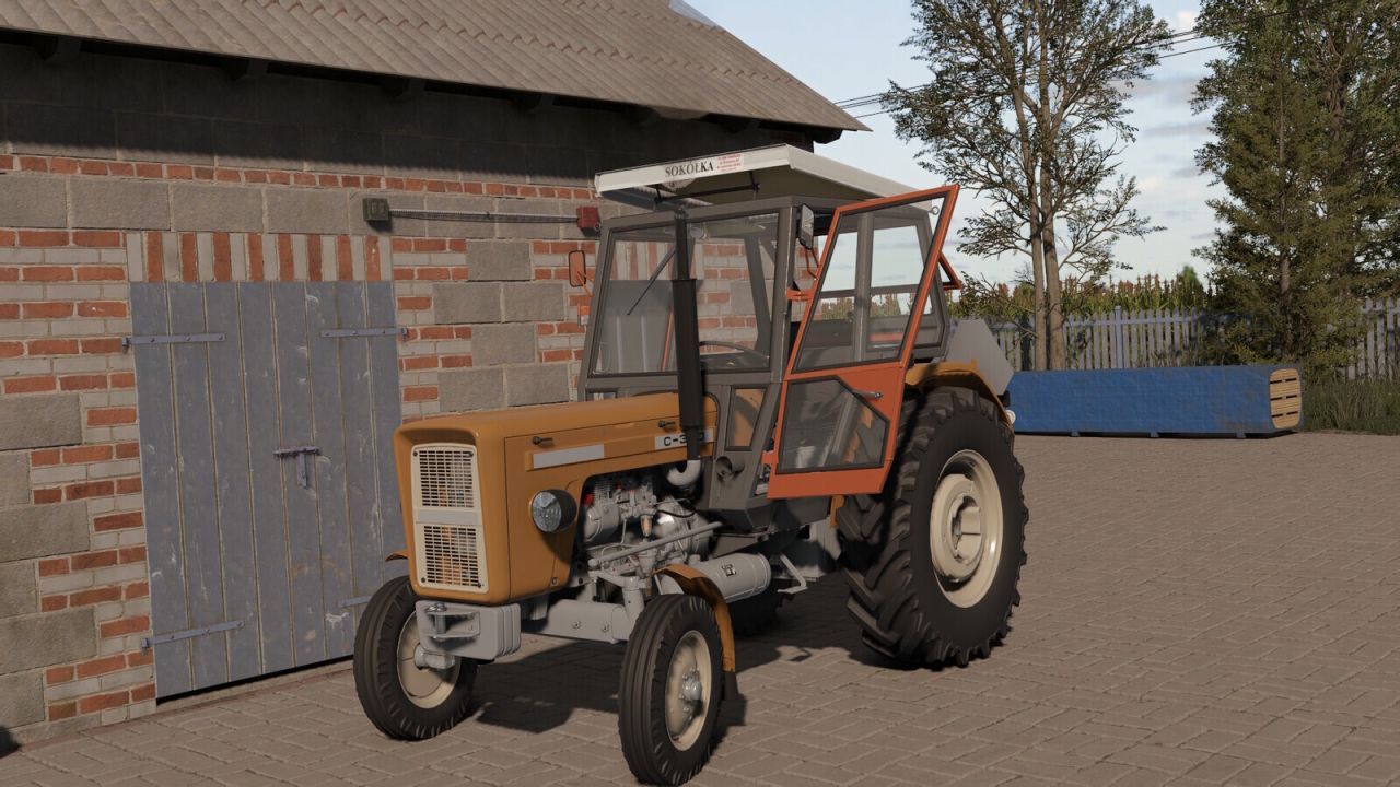 Traktor Lizard C-355, C-355M, C-360 für Farming Simulator 25