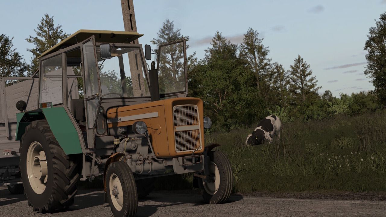 Traktor Lizard C-355, C-355M, C-360 für Farming Simulator 25