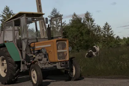 Traktor Lizard C-355, C-355M, C-360 für Farming Simulator 25 — 4