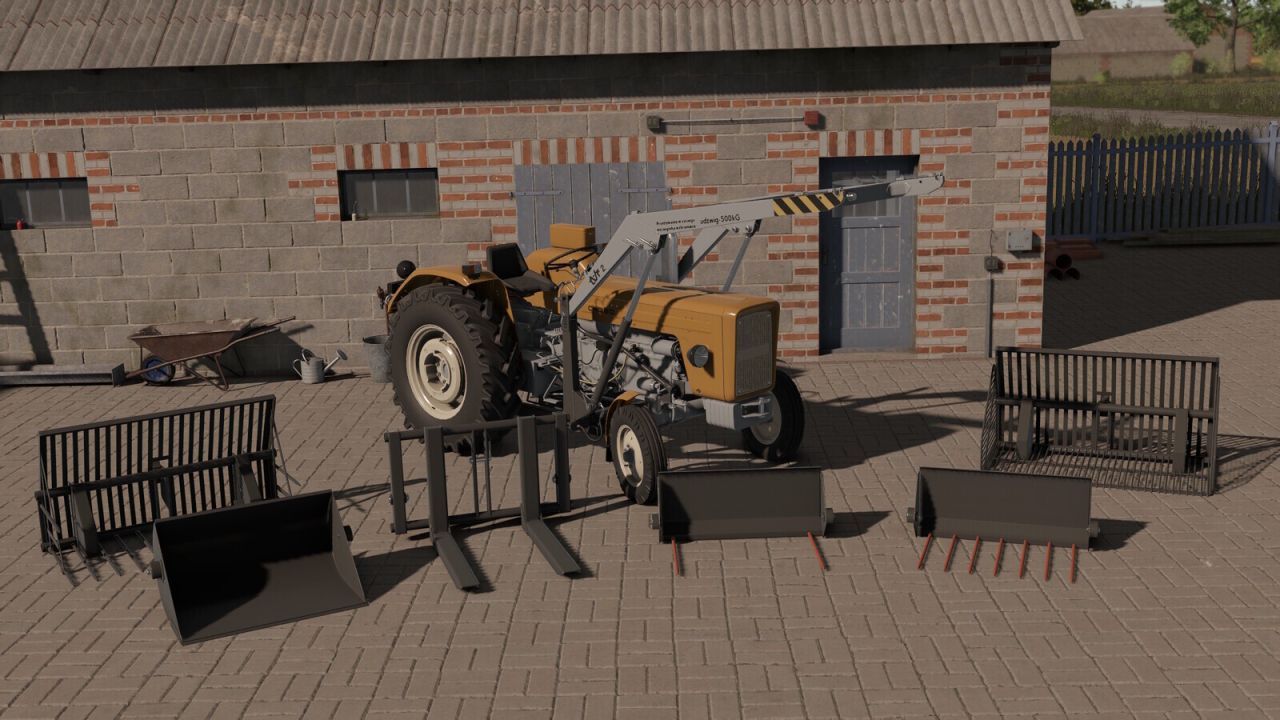 Traktor Lizard C-355, C-355M, C-360 für Farming Simulator 25