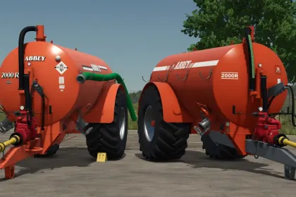 Розкидач гною Abbey 2000 для Farming Simulator 25