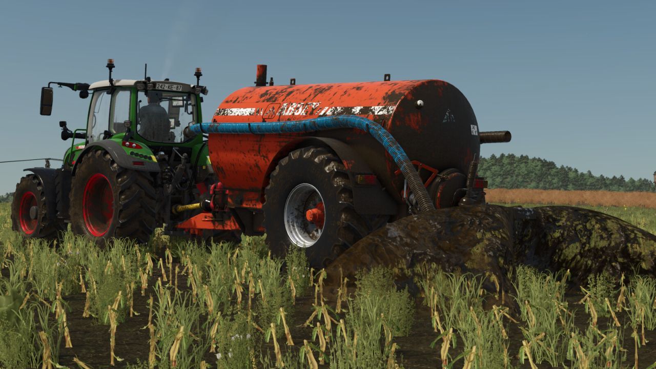 Розкидач гною Abbey 2000 для Farming Simulator 25