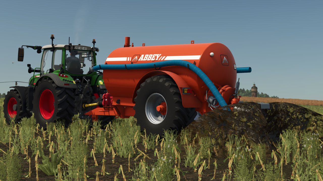 Розкидач гною Abbey 2000 для Farming Simulator 25