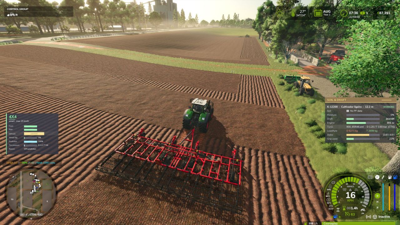 Фізика ґрунту Soil Draft Physics для Farming Simulator 25