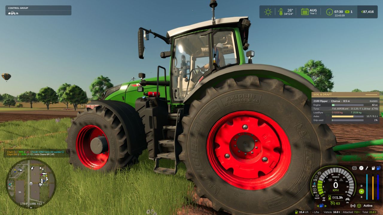Фізика ґрунту Soil Draft Physics для Farming Simulator 25