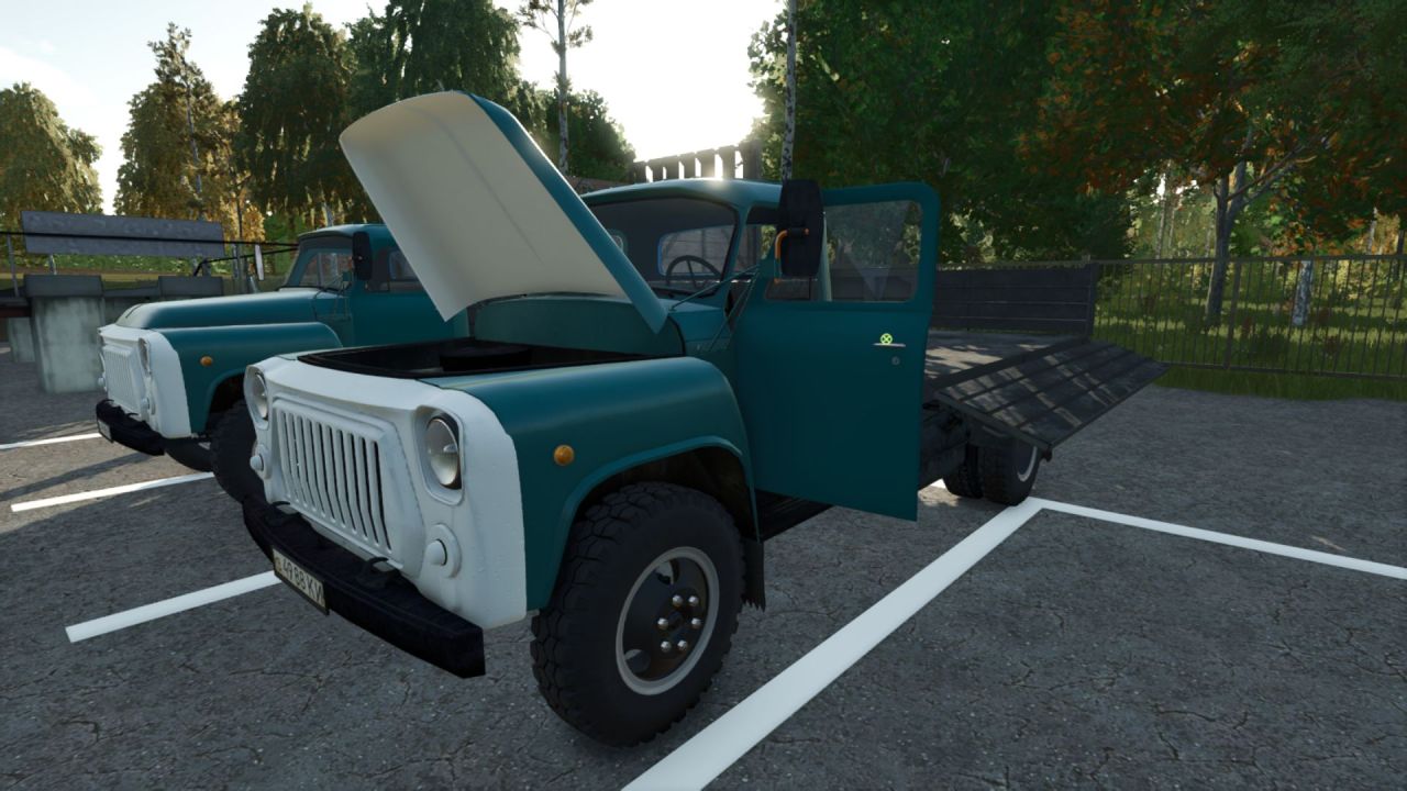 Ciężarówka GAZ 53 do Farming Simulator 25