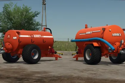 Розкидач гною Abbey 1600/2000 для Farming Simulator 25 — 2