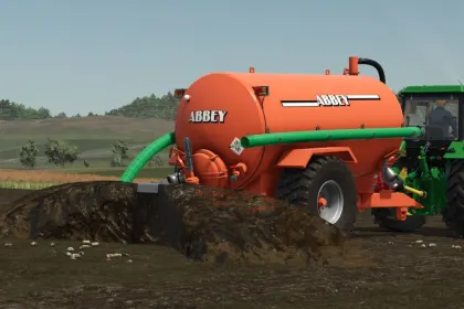 Розкидач гною Abbey 1600/2000 для Farming Simulator 25 — 3