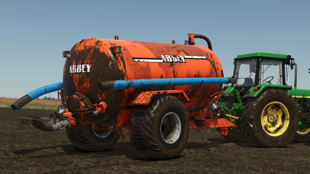 Розкидач гною Abbey 1600/2000 для Farming Simulator 25