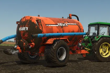 Розкидач гною Abbey 1600/2000 для Farming Simulator 25 — 4
