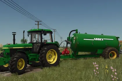 Розкидач гною Abbey 1600/2000 для Farming Simulator 25 — 5