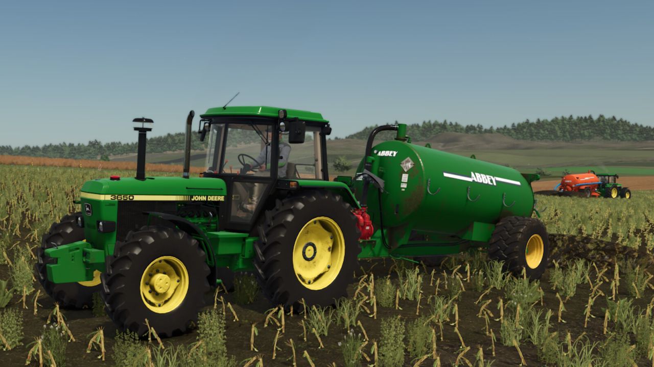 Розкидач гною Abbey 1600/2000 для Farming Simulator 25