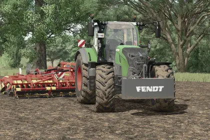 Fendt Gewicht 1200 kg für Farming Simulator 25 — 2