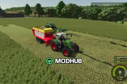 Forage Wagon Compression v1.0 for FS25