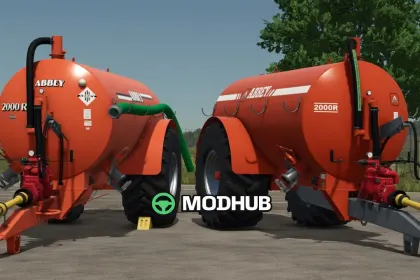 Розкидач гною Abbey 2000 для FS25