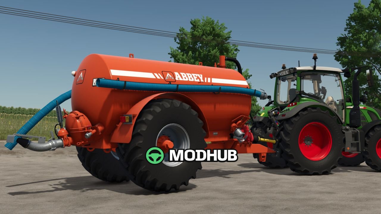 Розкидач гною Abbey 2000 для FS25