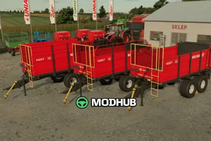 Розкидач гною Metal-Fach N267 для FS25