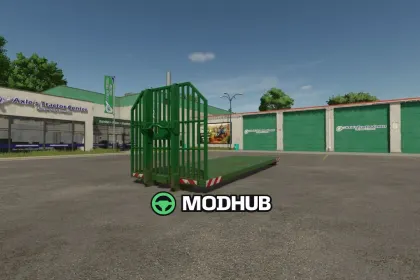 Ballencontainer Bale Container V1.0 für FS25 — 3