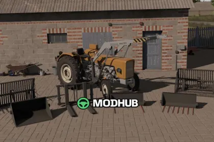 Ciągnik Lizard C-355, C-355M, C-360 v1.0 do FS25 — 3