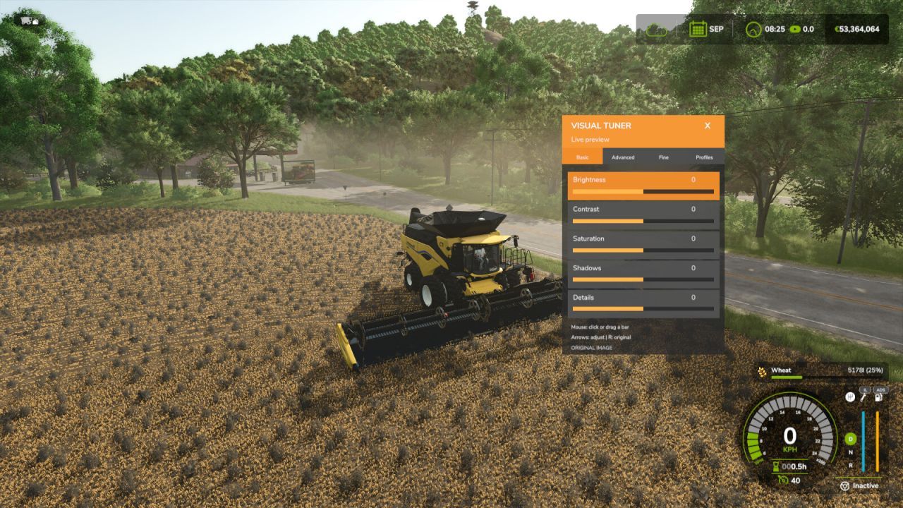 Візуальний тюнер Live Visual Tuner для Farming Simulator 25