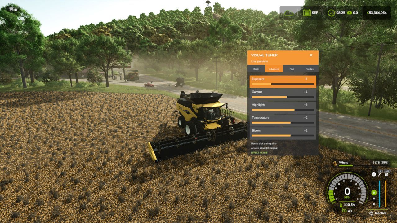 Візуальний тюнер Live Visual Tuner для Farming Simulator 25
