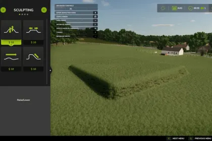 Auto Leveler Landscaping Terraformer for Farming Simulator 25 — 2