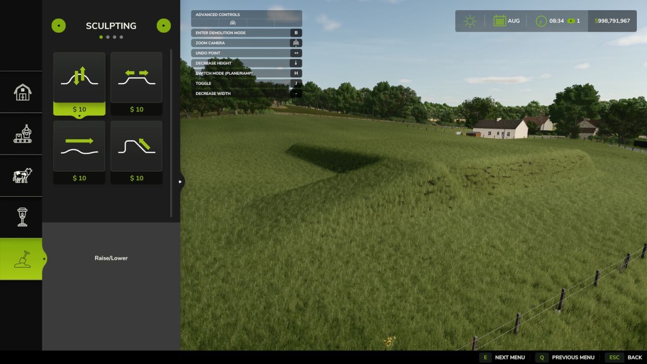 Auto Leveler Landscaping Terraformer for Farming Simulator 25