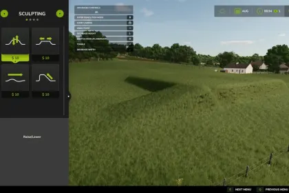 Auto Leveler Landscaping Terraformer for Farming Simulator 25 — 4