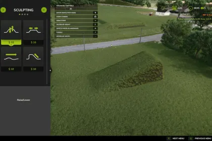 Auto Leveler Landscaping Terraformer for Farming Simulator 25 — 6