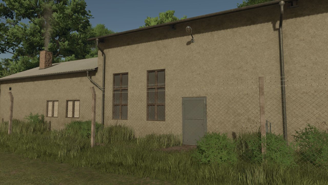 Автентична Огорожа GDR Fence (Prefab) для Реалістичних Ферм у FS25