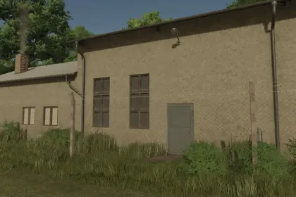 Автентична Огорожа GDR Fence (Prefab) для Реалістичних Ферм у FS25 — 1