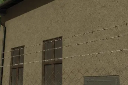 Автентична Огорожа GDR Fence (Prefab) для Реалістичних Ферм у FS25 — 2