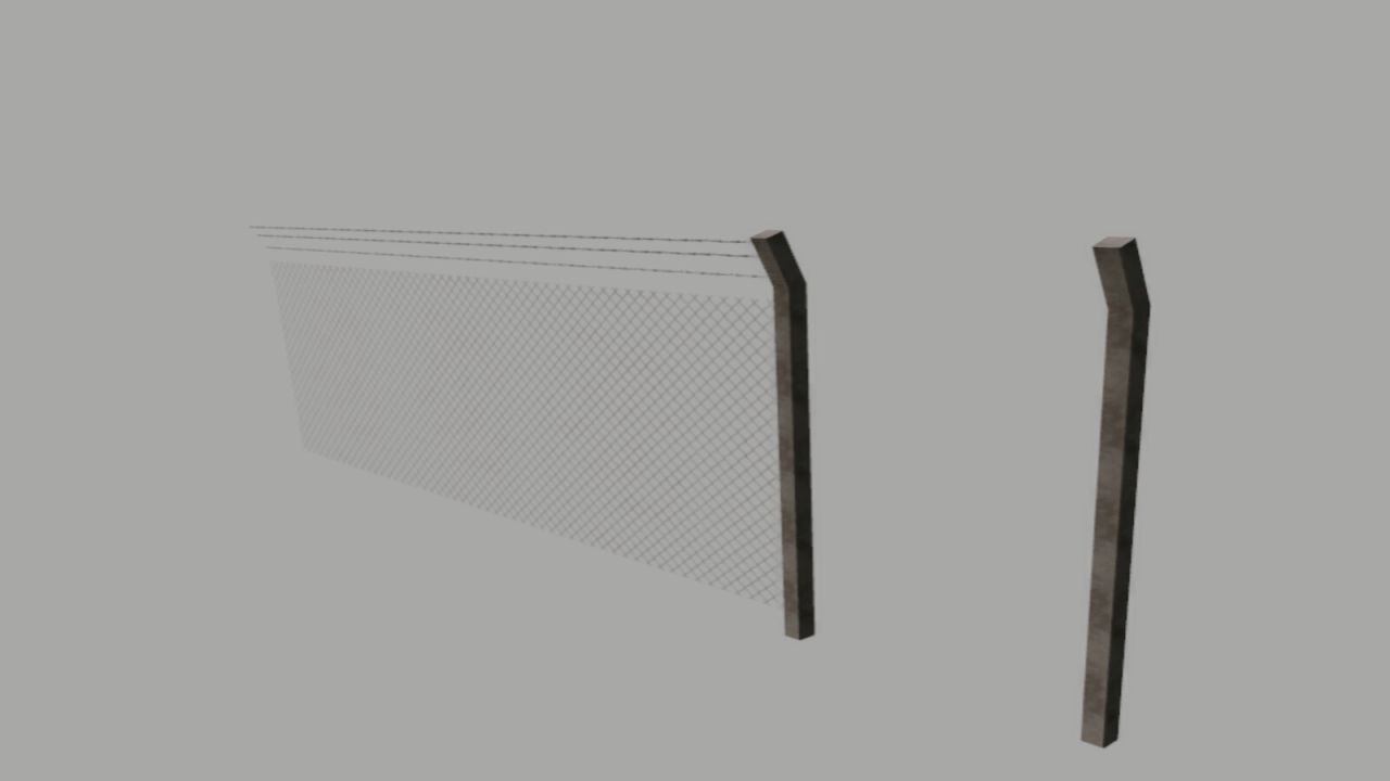 Автентична Огорожа GDR Fence (Prefab) для Реалістичних Ферм у FS25 - Скріншоти