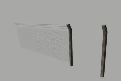 Автентична Огорожа GDR Fence (Prefab) для Реалістичних Ферм у FS25 — 3