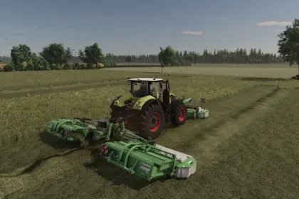 Об'єднувач валків Grass Windrow Merger для Farming Simulator 25 — 2