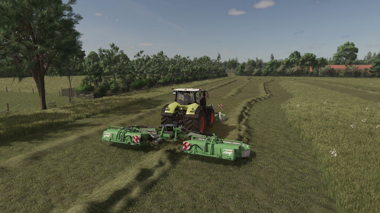 Об'єднувач валків Grass Windrow Merger для Farming Simulator 25