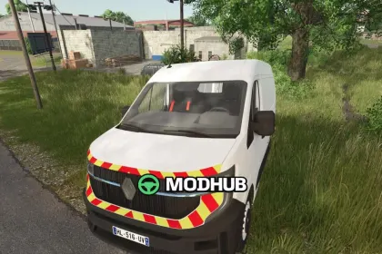 Автомобіль Renault Master IV для FS25 — 2