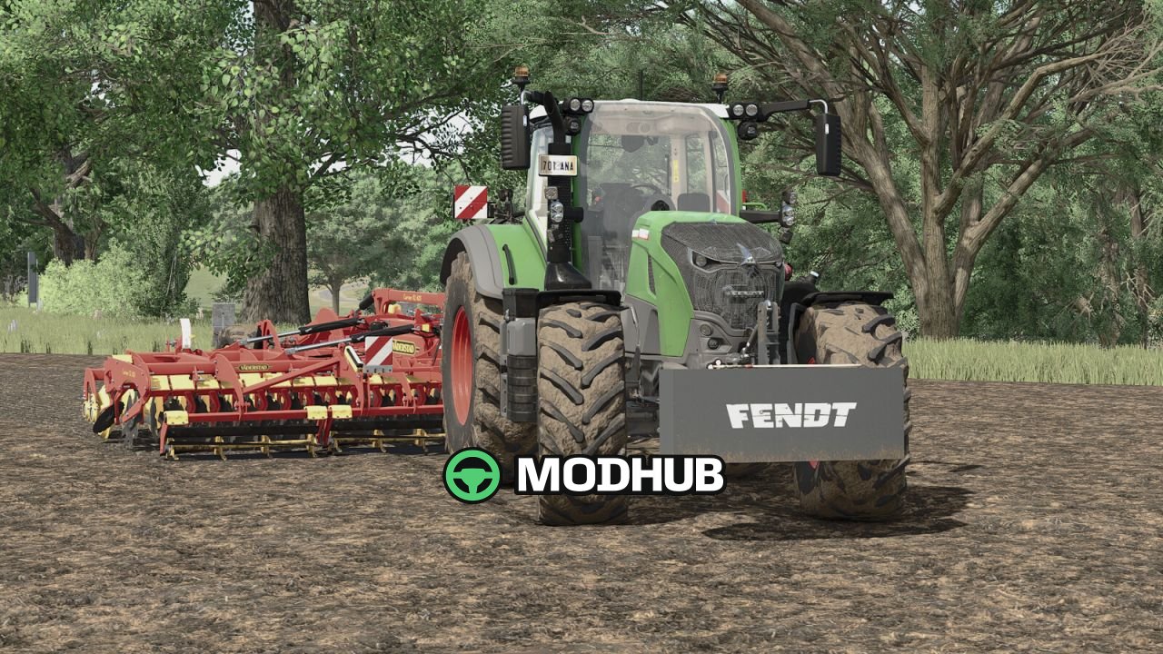 Вага Fendt 1200 кг для FS25