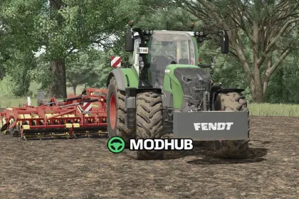 Вага Fendt 1200 кг для FS25 — 2