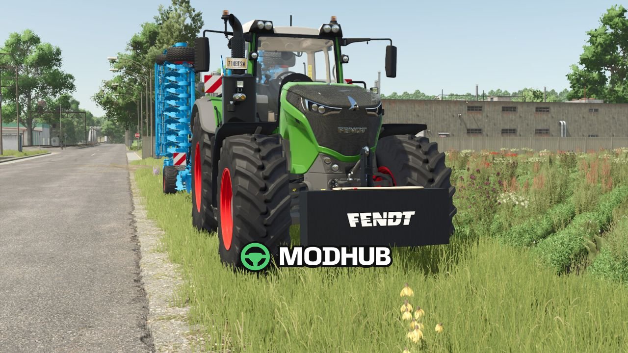 Вага Fendt 1200 кг для FS25