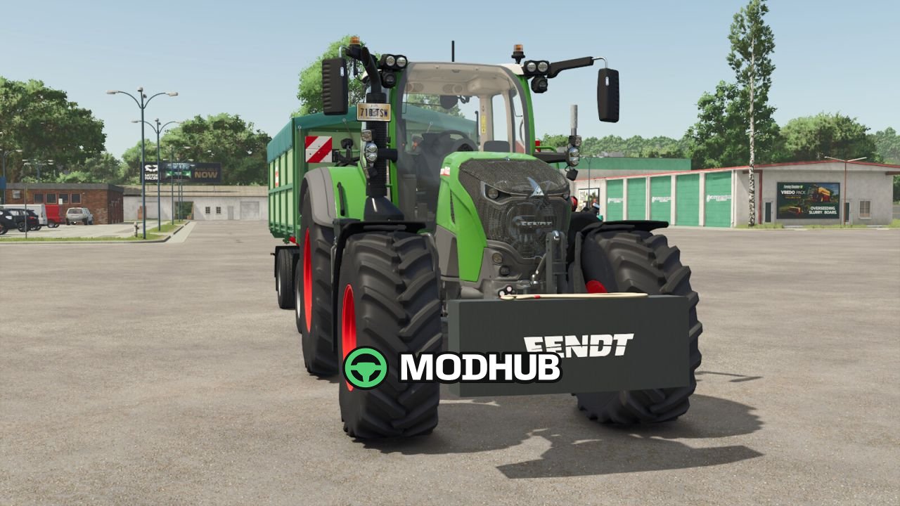 Вага Fendt 1200 кг для FS25