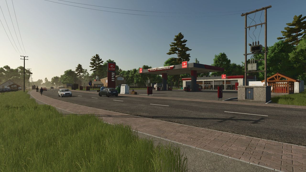 New Polish Map Przybiernowko for Farming Simulator 25 — Dairy Farm and Greenhouses